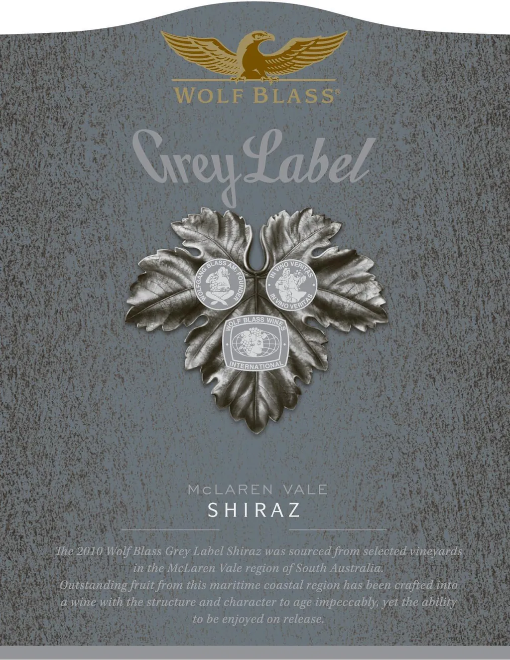 Grey Label Shiraz Bottle