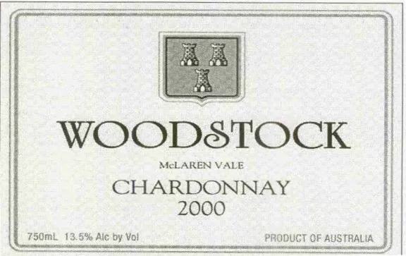 Chardonnay Bottle