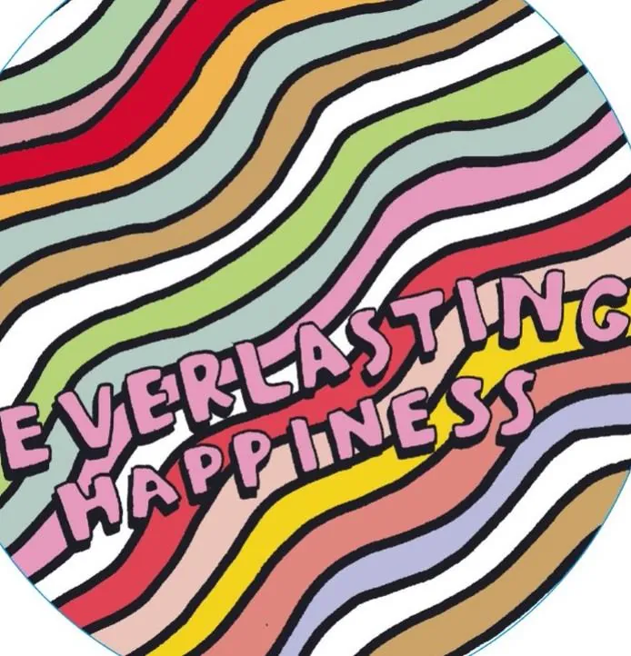 Everlasting Happiness Rose Bottle