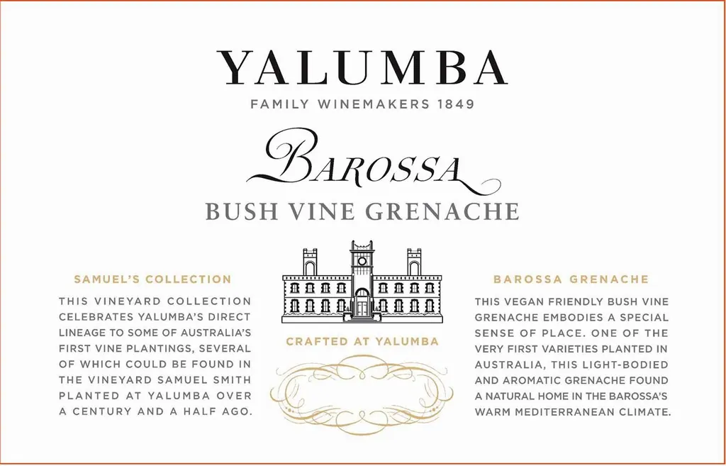 Samuel's Collection Bush Vine Grenache Bottle
