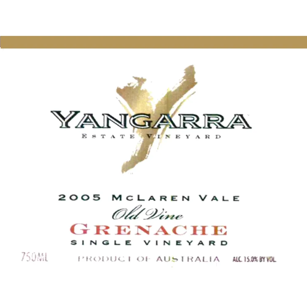 Old Vine Grenache Bottle