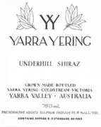 Underhill Shiraz Bottle