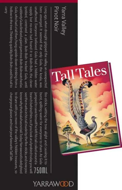 Tall Tales Pinot Noir Bottle