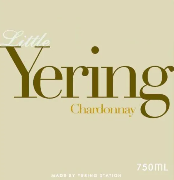 Little Yering Chardonnay Bottle