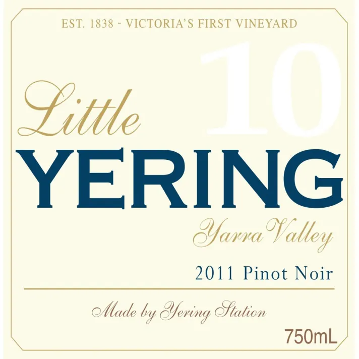 Little Yering Pinot Noir Bottle