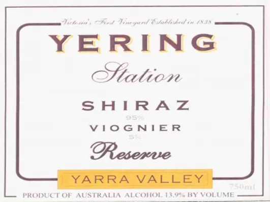 Reserve Shiraz Viognier Bottle