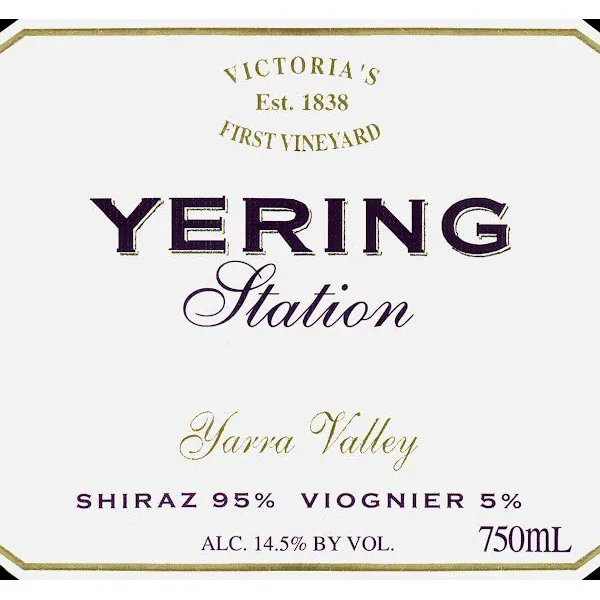 Shiraz-Viognier Bottle