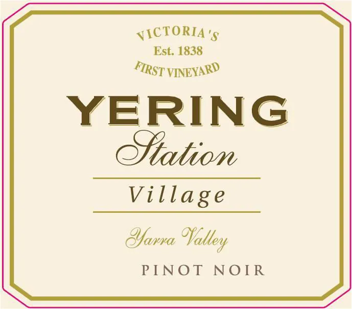 Village Pinot Noir Bottle