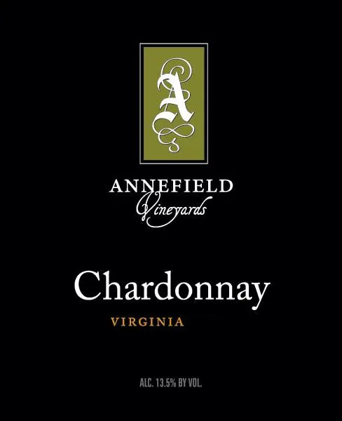 Annefield Chardonnay Bottle