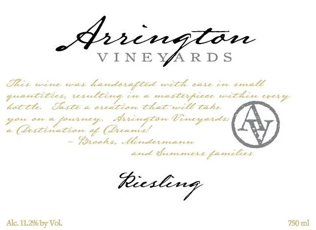Riesling Bottle