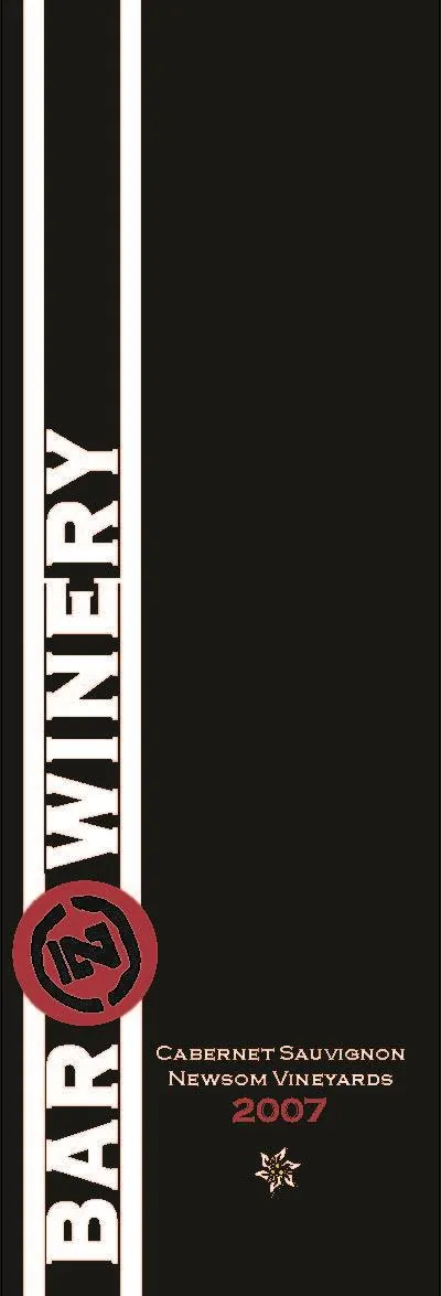 Newsome Vineyard Cabernet Sauvignon Bottle