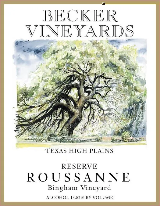 Bingham Vineyard Reserve Roussanne Bottle