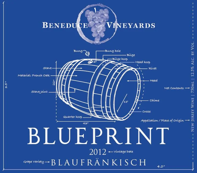 Blue2 Blaufrankisch Bottle
