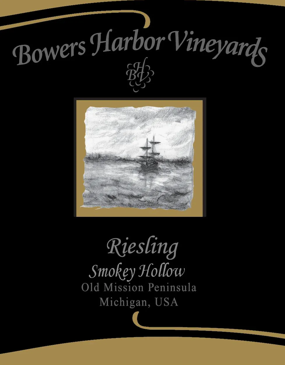 Smokey Hollow Riesling Bottle