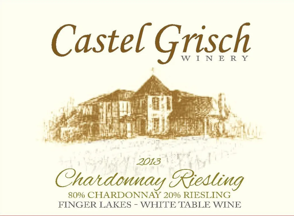 Chardonnay Riesling Bottle