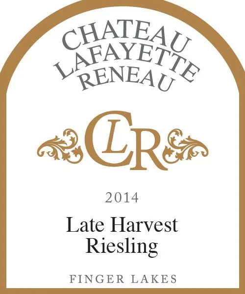 Late Harvest Riesling Bottle