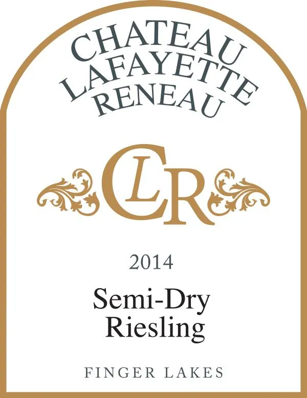 Semi-Dry Riesling Bottle