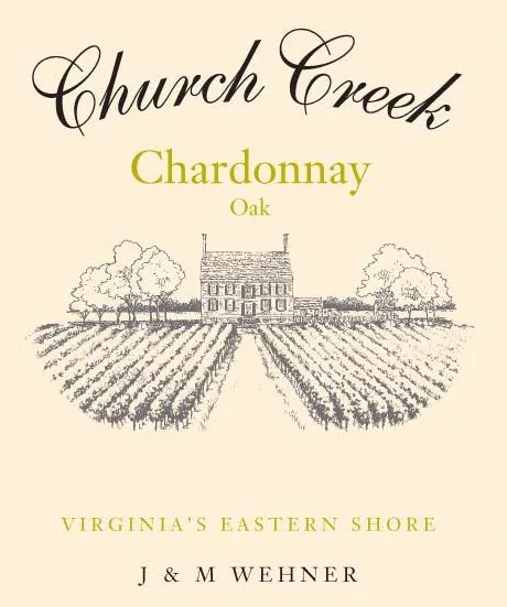 Church Creek Chardonnay Bottle