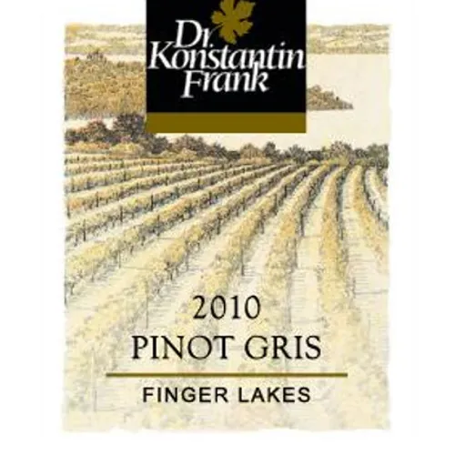 Finger Lakes Pinot Gris Bottle