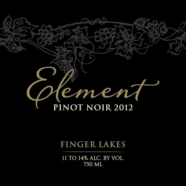 Element Pinot Noir Bottle