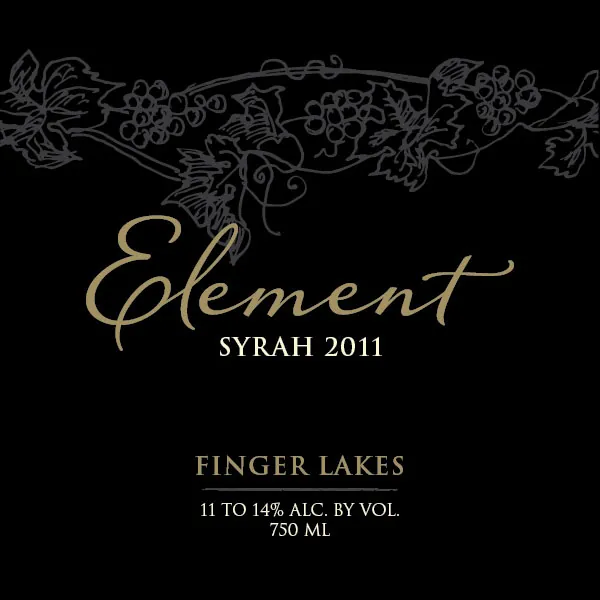 Element Syrah Bottle
