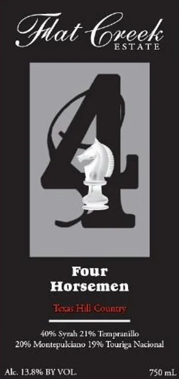 Four Horsemen Bottle