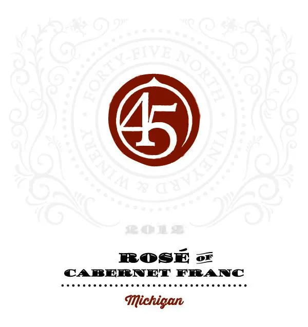 Rose of Cabernet Franc Bottle