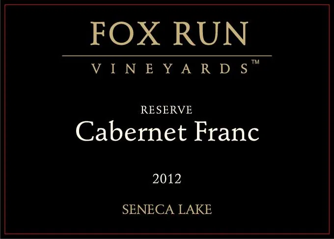 Reserve Cabernet Franc Bottle