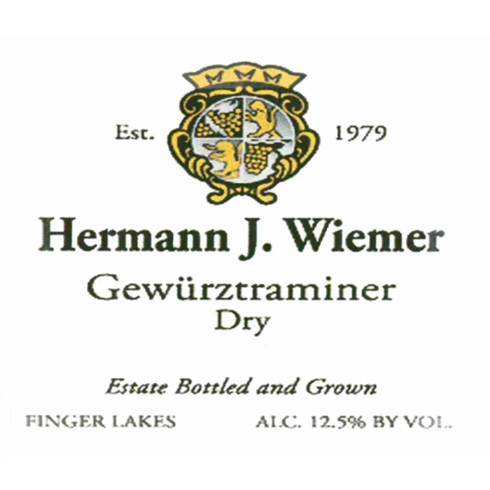 Dry Gewurztraminer Bottle