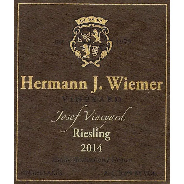 Josef Vineyard Riesling Bottle