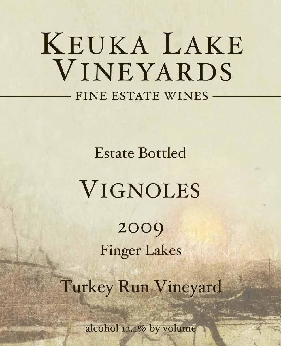 Turkey Run Vineyard Vignoles Bottle