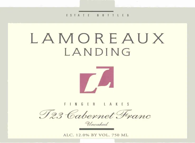 T 23 Unoaked Cabernet Franc Bottle