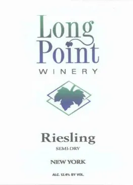 Semi-Dry Riesling Bottle