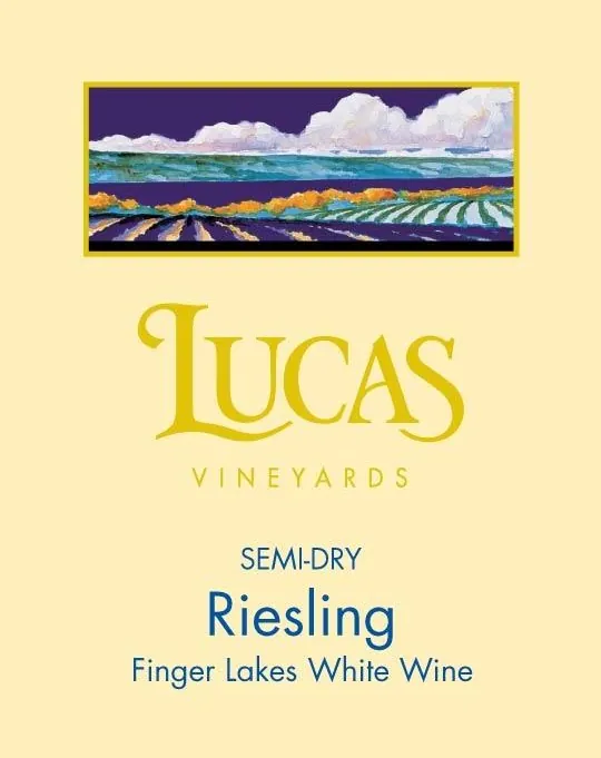 Semi-Dry Riesling Bottle