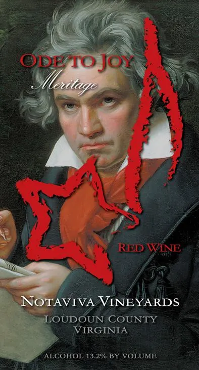 Ode To Joy Meritage Bottle