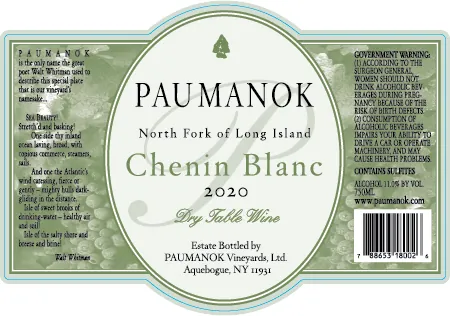 Chenin Blanc Bottle