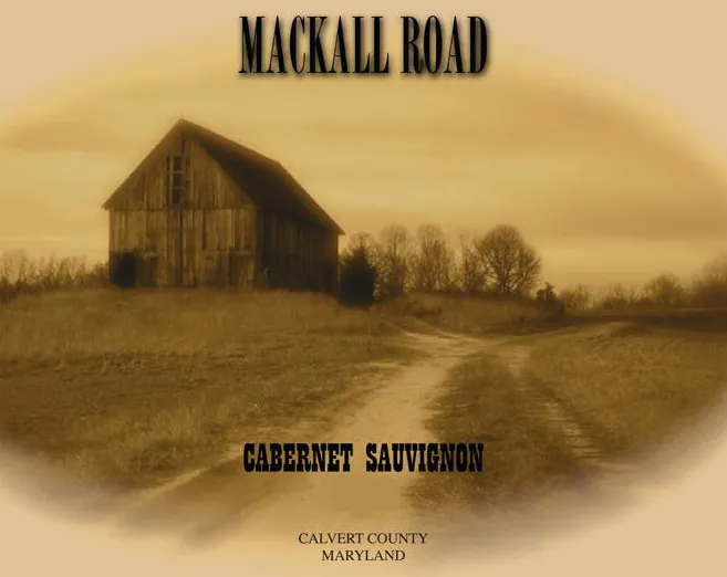 Mackall Road Cabernet Sauvignon Bottle