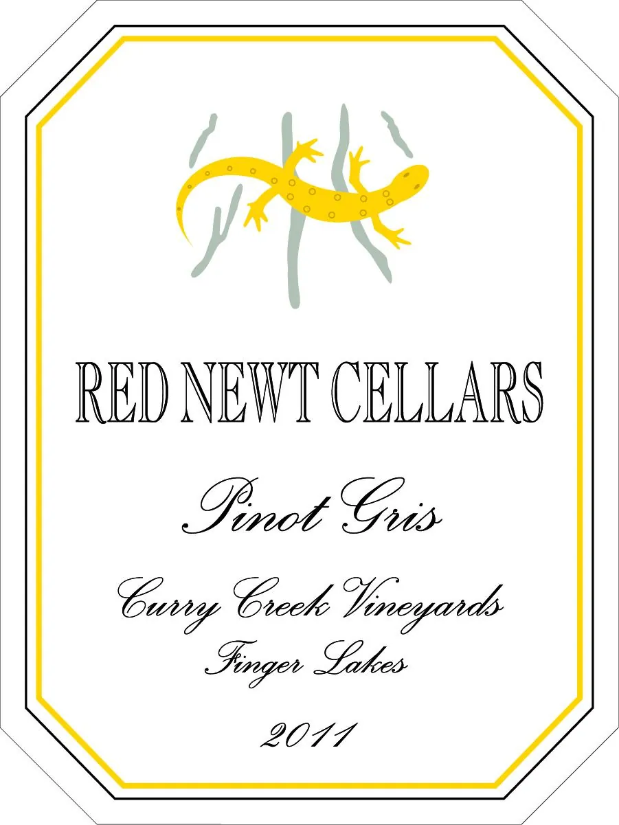 Curry Creek Vineyards Pinot Gris Bottle