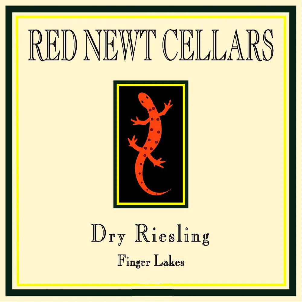 Finger Lakes Dry Riesling Bottle
