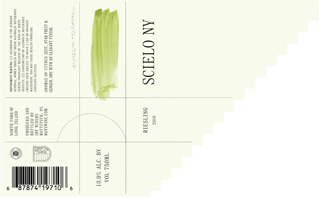 Scielo Riesling Bottle
