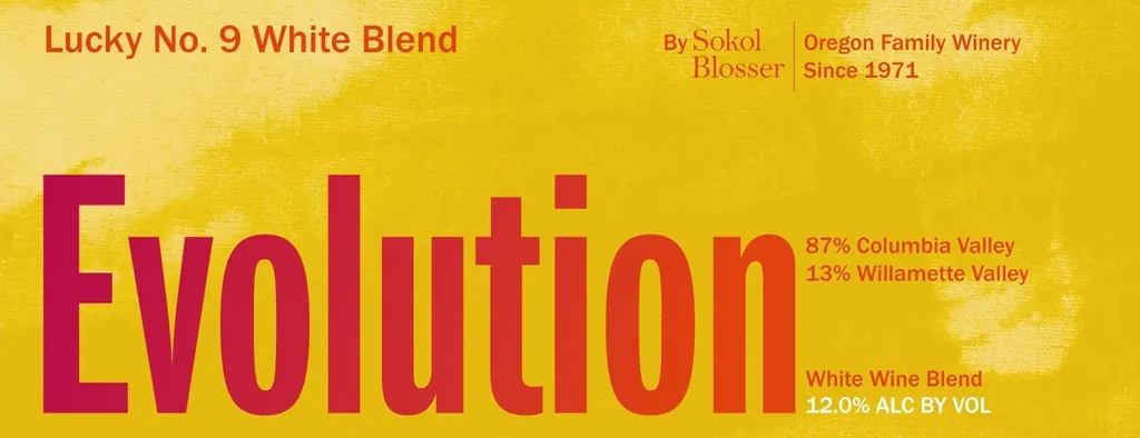Evolution White Blend Bottle