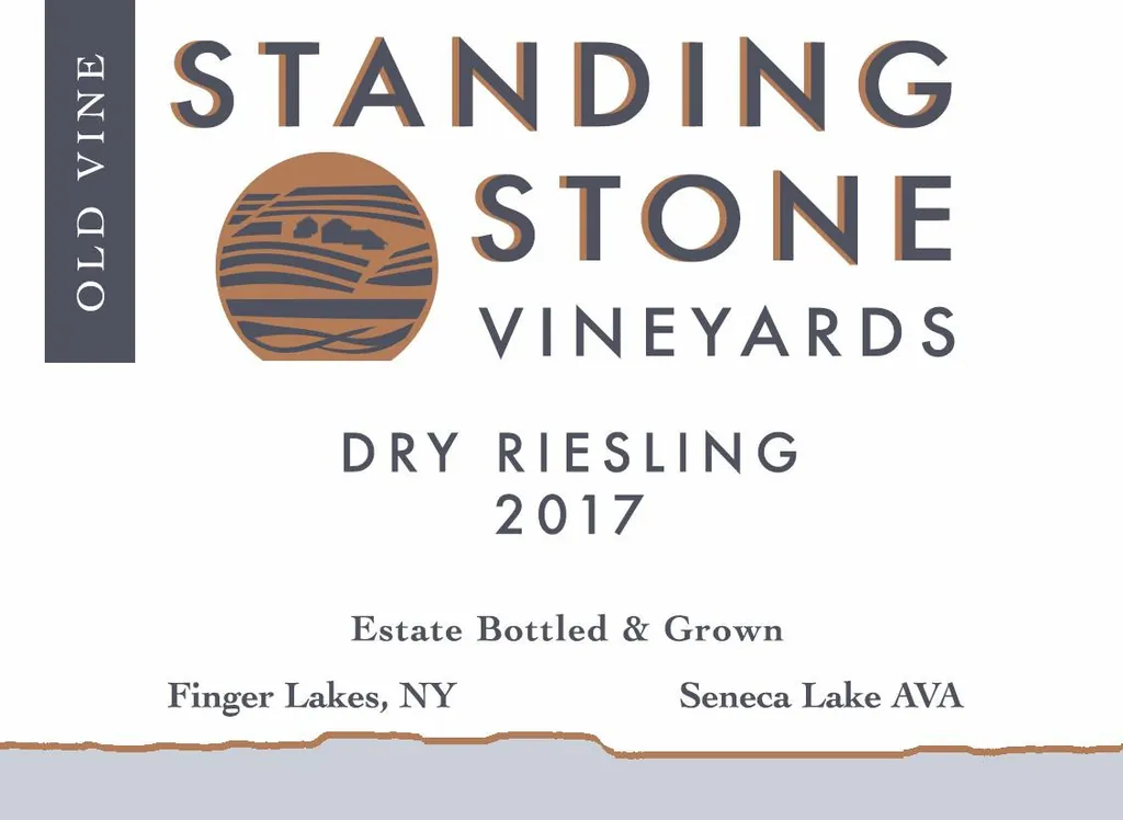 Dry Riesling Bottle