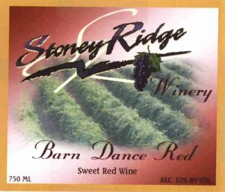 Barn Dance Red Bottle