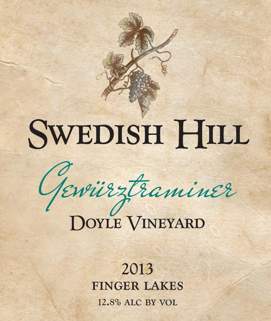 Doyle Vineyard Gewurztraminer Bottle