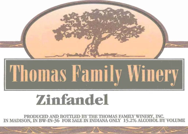 Zinfandel Bottle