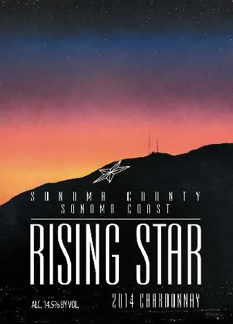 Rising Star Chardonnay Bottle