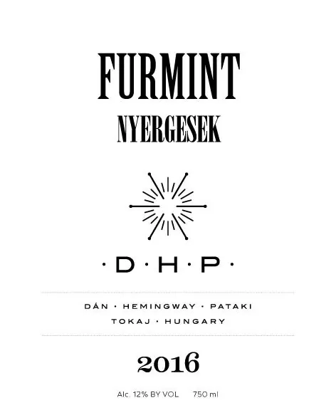 Tokaj Neyergesek Furmint DHP Bottle