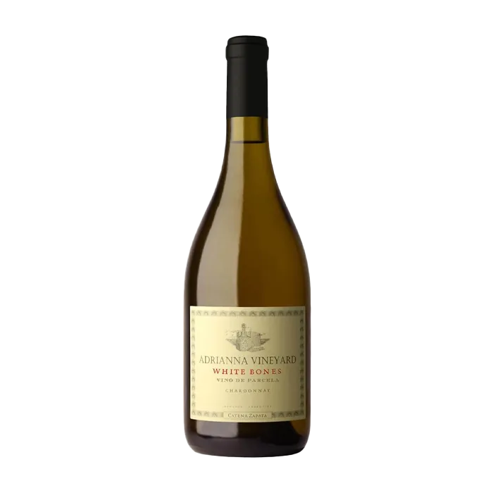 Zapata Adrianna Vineyard White Bones Chardonnay Bottle