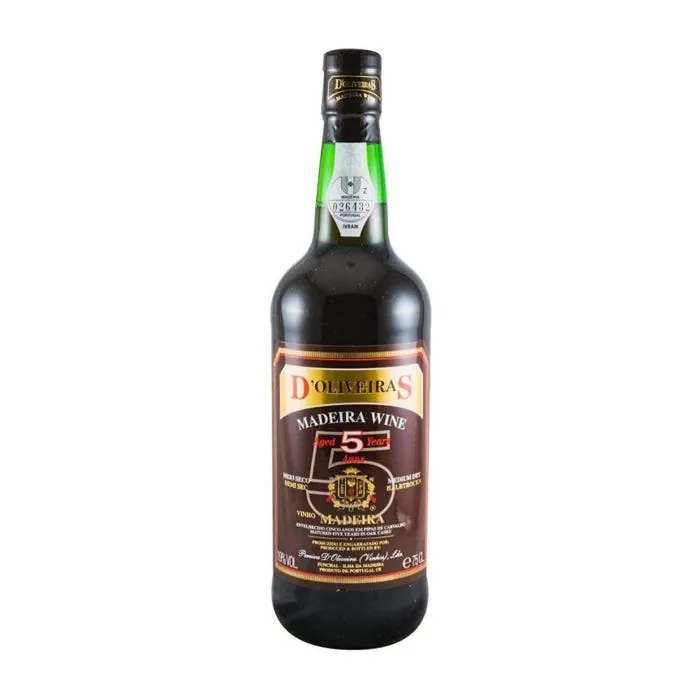 Madeira 5 Year Old Medium Dry Bottle