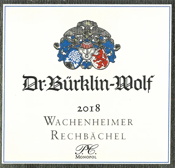Riesling Trocken Wachenheimer Rechbachel Bottle